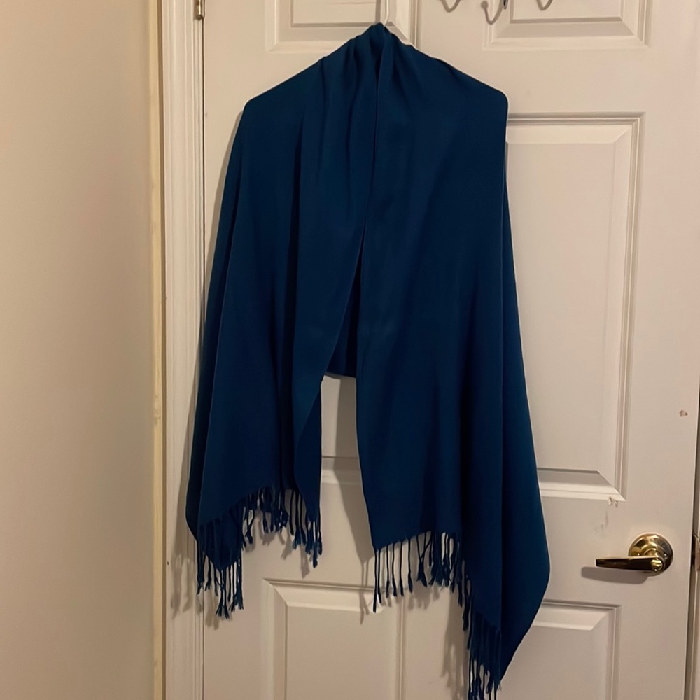 100% PASHMINA Royal Blue